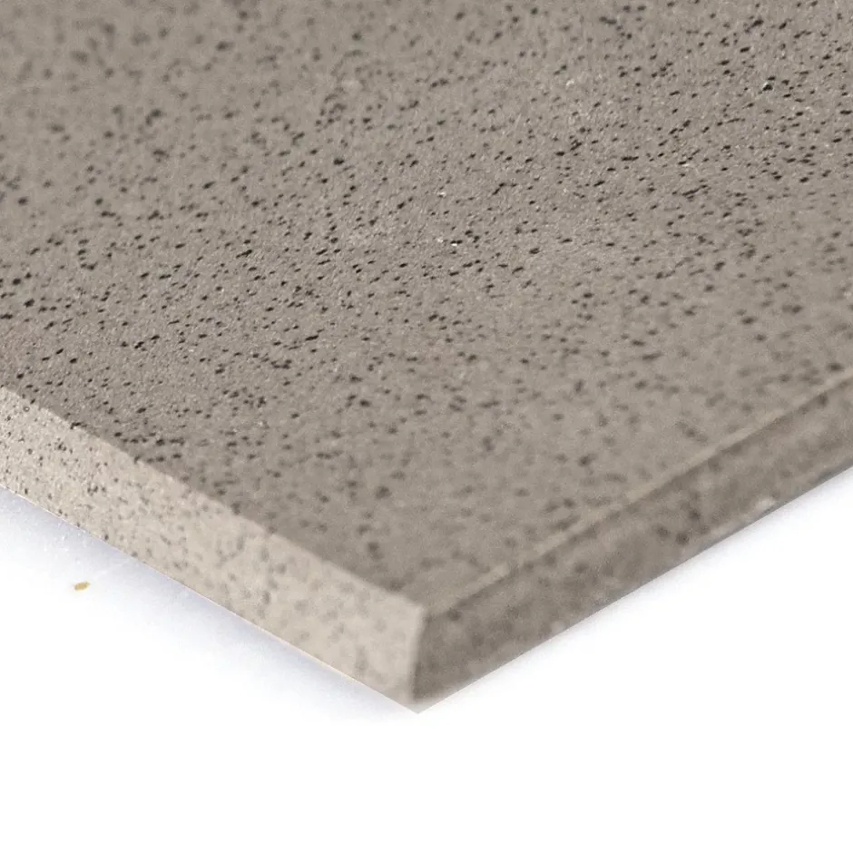 Plinthe en carrelage gris mat L.33,3 x l.7.5 cm x ép.7 mm, Porphyre