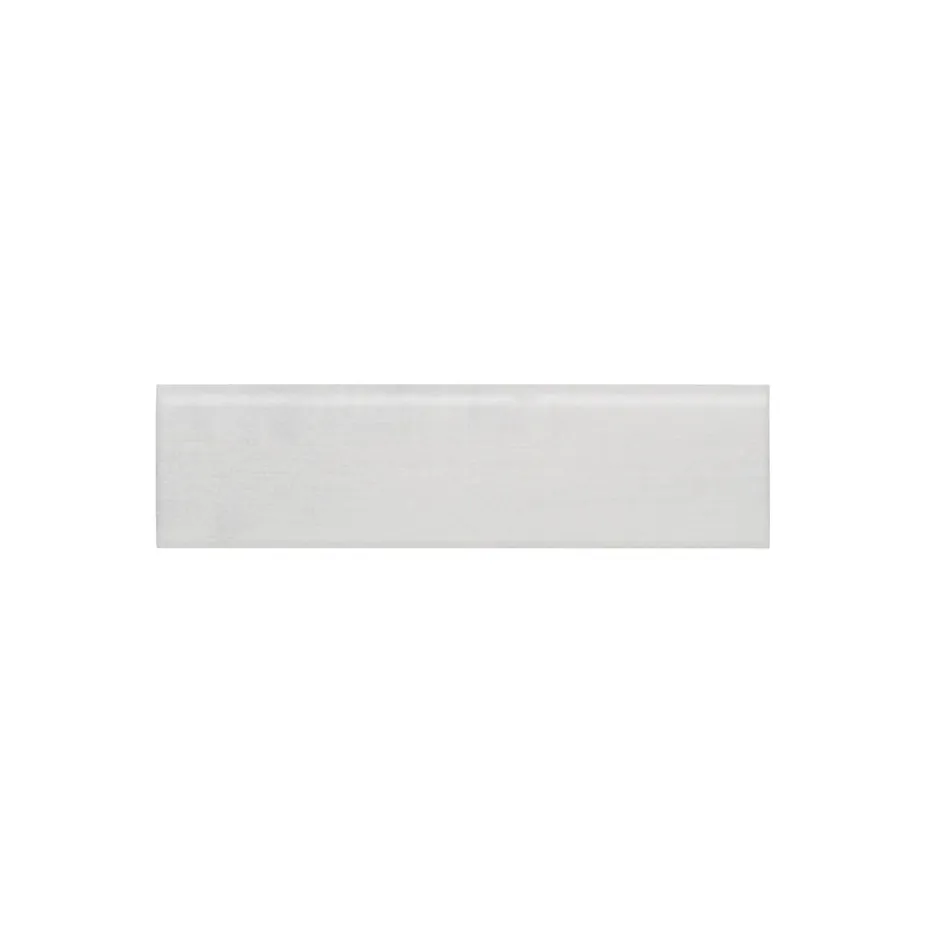 Plinthe en carrelage gris clair effet bois L.30 x l.7,5 cm x ép.8,7 mm, Norwegio