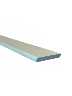 Plinthe en MDF arrondie Ninna couleur vert olive 10X70mm L.2,44m- Best