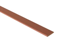 Plinthe en MDF arrondie Ninna couleur terracotta 10X70mm L.2,44m