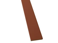 Plinthe en MDF arrondie Ninna couleur terracotta 10X70mm L.2,44m