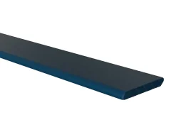 Plinthe en MDF arrondie Ninna couleur bleue 10X70mm L.2,44m- Outlet