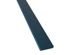 Plinthe en MDF arrondie Ninna couleur bleue 10X70mm L.2,44m- Outlet