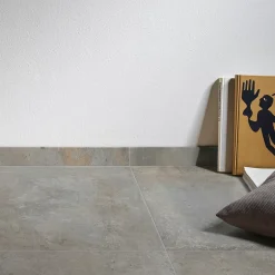 Plinthe imitation pierre rustique mat l.7,5 x L.60 cm Volcano- Clearance