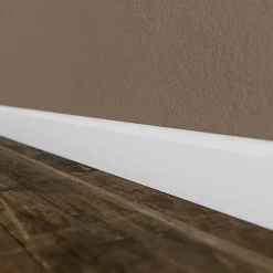 Tecnoprofils Plinthe MDF 2 m - Blanc - Lot de 5 - 100 x 10 mm