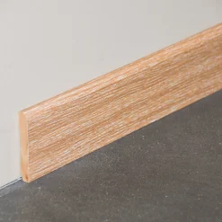Plinthe MDF 2 m - Chêne Cérusé - Lot de 5 - 100 x 10 mm-Tecnoprofils Clearance