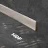 Plinthe MDF 2 m - Chêne Naturel - Lot de 5 - 70 x 10 mm-Tecnoprofils Best