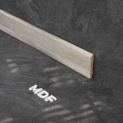 Plinthe MDF 2 m - Chêne Naturel - Lot de 5 - 70 x 10 mm-Tecnoprofils Best