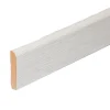 Plinthe MDF 2 m - Pin blanc - Lot de 5 - 100 x 10 mm-Tecnoprofils Online