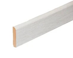 Plinthe MDF 2 m - Pin blanc - Lot de 5 - 100 x 10 mm-Tecnoprofils Online