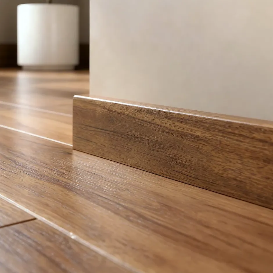 Plinthe MDF 220 x 6 cm Décor 225 marron (vendue à la pièce)- Sale