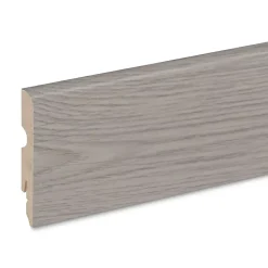 GoodHome Plinthe MDF 220 x 8 cm Décor 65 gris