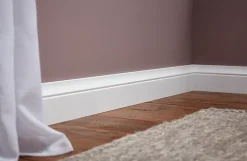 Plinthe MDF Blanc 220 x 10 cm Décor 10 (vendue à la pièce)-GoodHome Hot