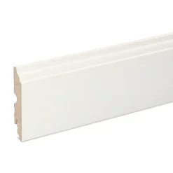 Plinthe MDF Blanc 220 x 9 cm Décor 10 (vendue à la pièce)-GoodHome