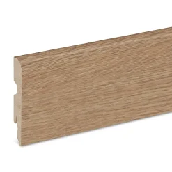 Plinthe MDF, effet chêne blond , décor 150, H.8 cm x 220 cm ép.13 mm (vendue à la pièce)-GoodHome