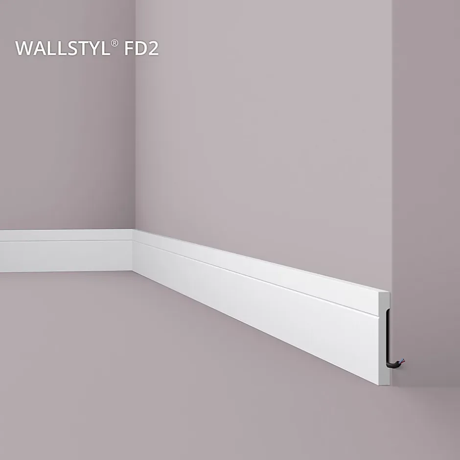 Plinthe NMC WALLSTYL FD2 Profil de décoration-Noel & Marquet Discount