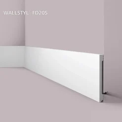 Plinthe NMC WALLSTYL FD20S Moulure décorative Moulure en stuc-Noel & Marquet Sale