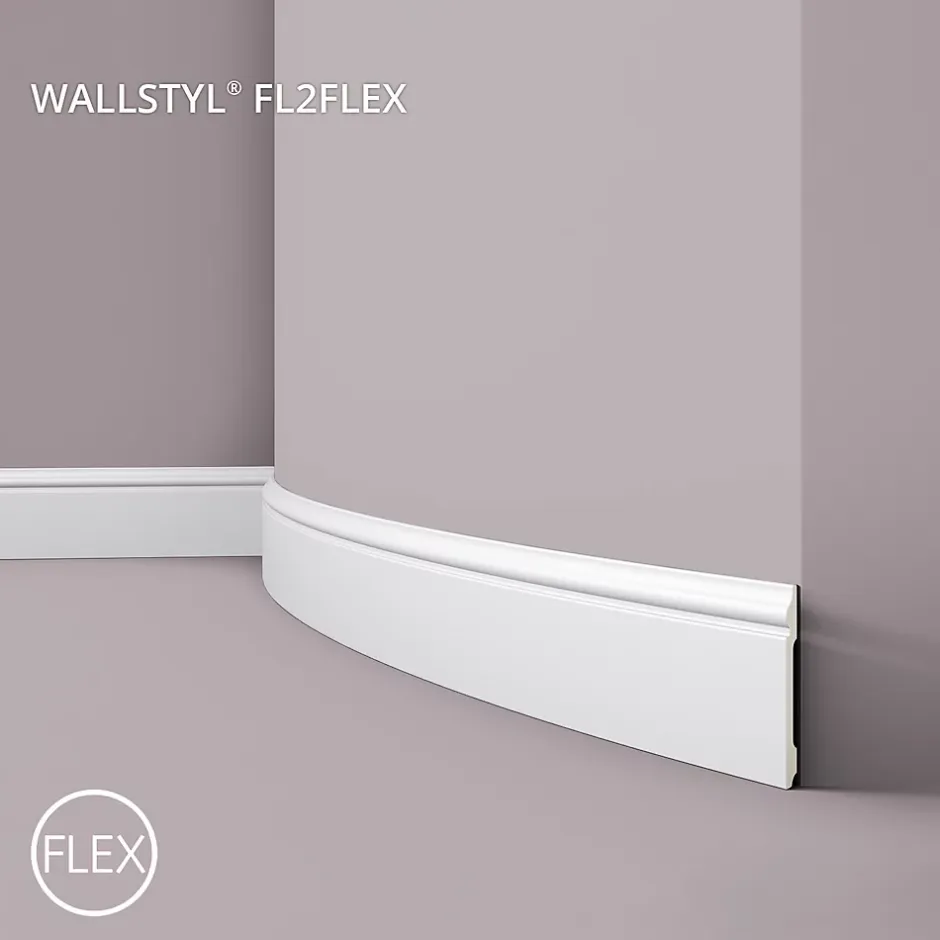 Noel & Marquet Plinthe NMC WALLSTYL FL2 Flex Moulure décorative flexible