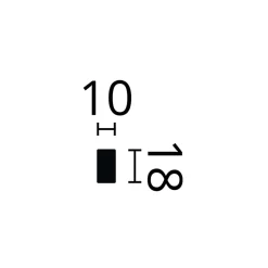 Noel & Marquet Plinthe NMC WALLSTYL FL15 Noel Marquet Planchette 2 m