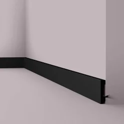 Noel & Marquet Plinthe NMC WALLSTYL FT2 BLACK Moulure décorative Cimaise Moulure frise