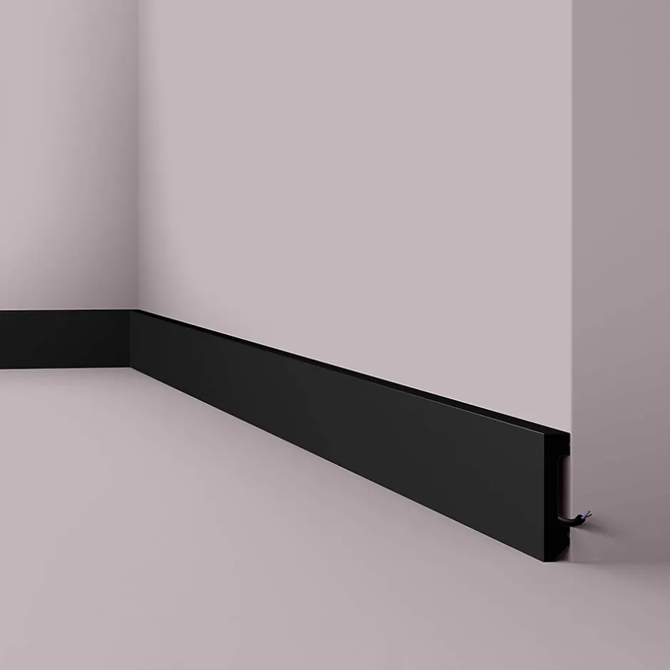 Noel & Marquet Plinthe NMC WALLSTYL FT2 BLACK Moulure décorative Cimaise Moulure frise