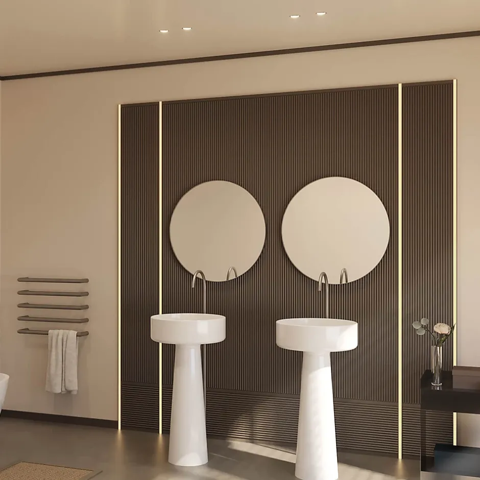 Noel & Marquet Plinthe NMC WALLSTYL FT2 BLACK Moulure décorative Cimaise Moulure frise