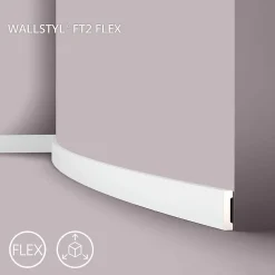 Noel & Marquet Plinthe NMC WALLSTYL FT2 Flex Moulure décorative Cimaise Moulure frise