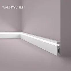 Plinthe NMC WALLSTYL IL11 Moulure décorative Corniche de plafond Éclairage indirect-Noel & Marquet Best
