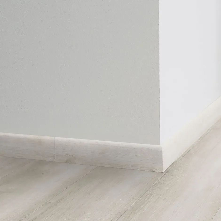 Plinthe PVC chêne blanc 196 x 6 cm (lot de 5)-Tarkett Hot