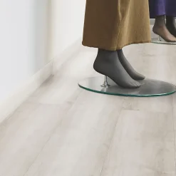 Plinthe PVC chêne blanc 196 x 6 cm (lot de 5)-Tarkett Hot