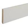 Plinthe rabotée blanc 9 x 68 mm L.2,05 m