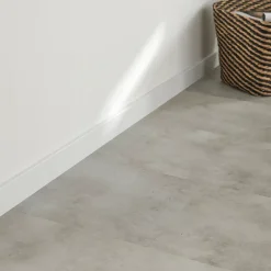 GoodHome Plinthe Résine Blanc 220 x 6 cm Décor 10