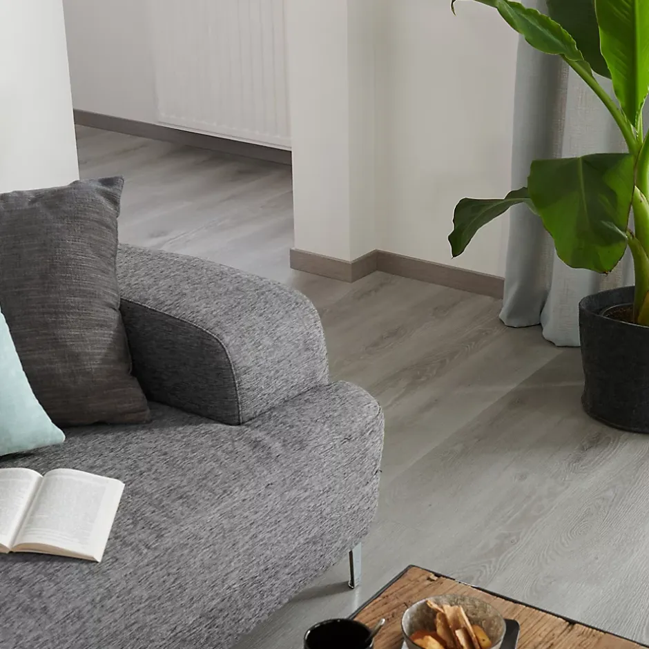 Plinthe Résine Gris 220 x 6 cm Décor 365-GoodHome Discount