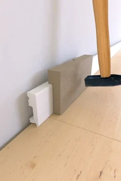 SELIT Plinthe 2m x 5 cm blanc (vendue à la pièce)