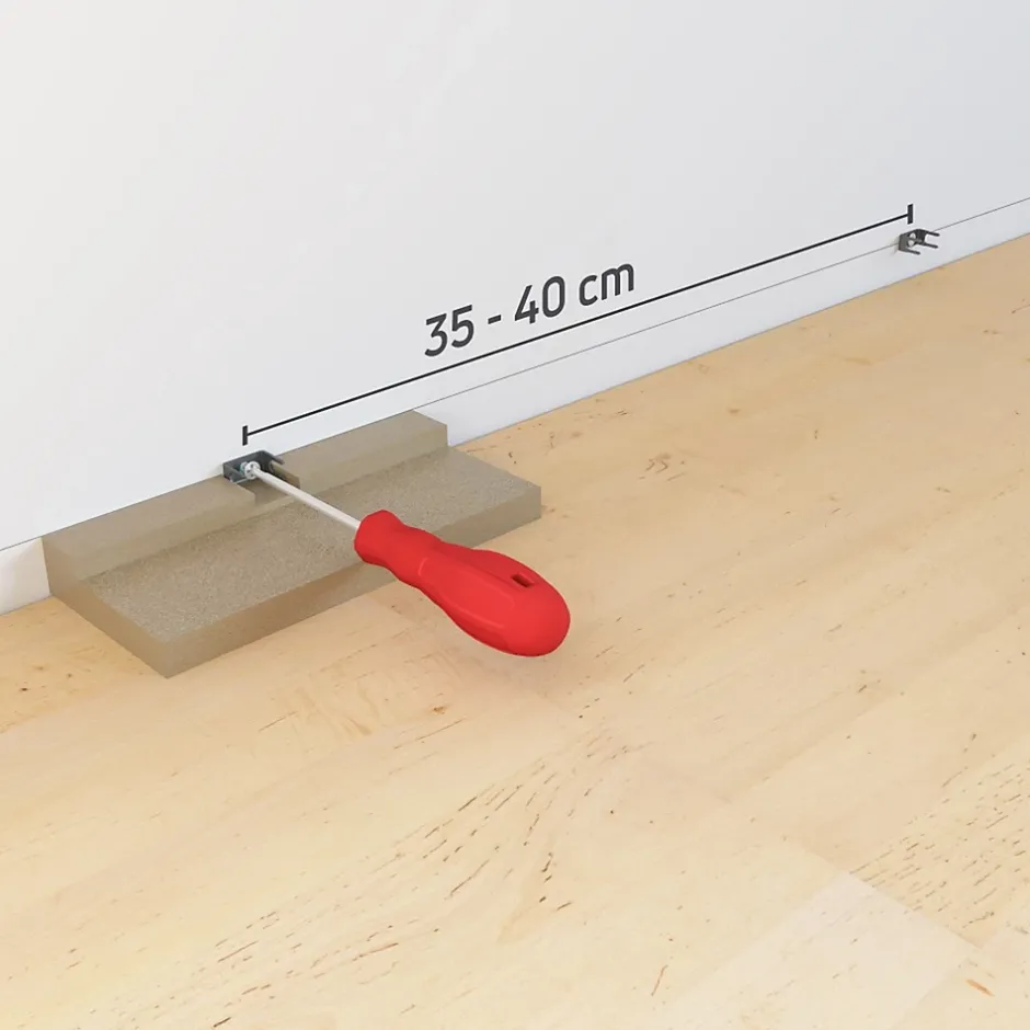 Plinthe 2m x 5 cm noir (vendue à la pièce)-SELIT Discount