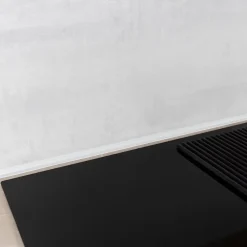 Plinthe Souple Auto-Adhésive en PVC 25x25mm, 15m, Bande Élastique pour Finitions et Étanchéité des Jonctions, graphite-Quest New