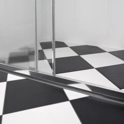 Plinthe Souple Auto-Adhésive en PVC 25x15mm, 5m, Bande Élastique pour Finitions et Étanchéité des Jonctions, noir-Quest