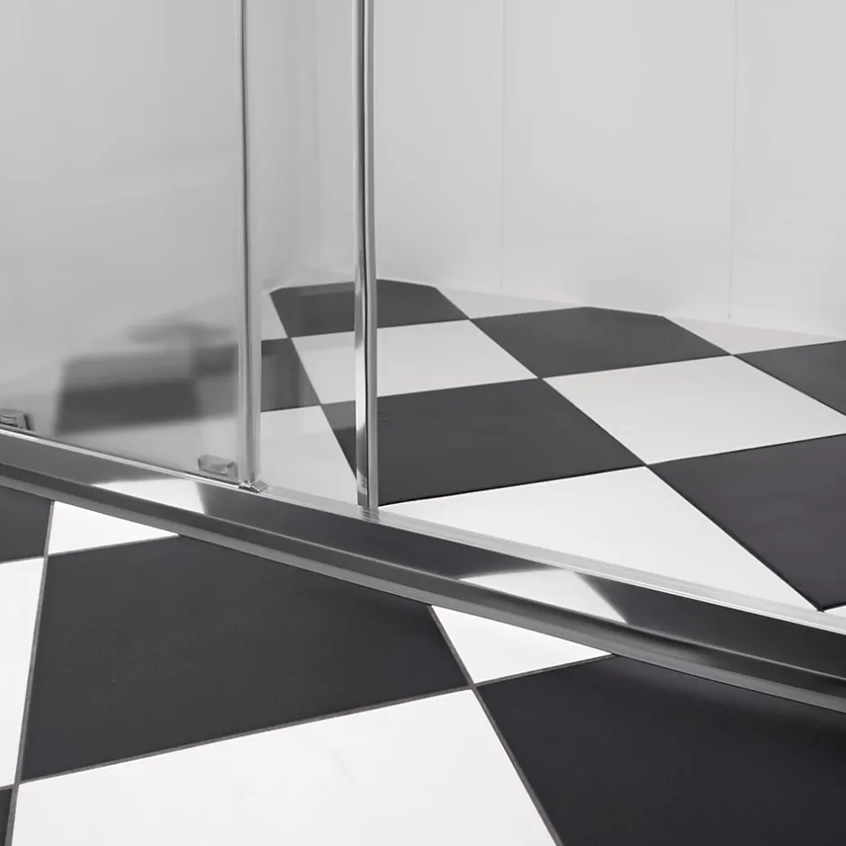 Plinthe Souple Auto-Adhésive en PVC 25x15mm, 5m, Bande Élastique pour Finitions et Étanchéité des Jonctions, noir-Quest