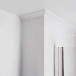 Plinthe Souple Auto-Adhésive en PVC 25x25mm, 15m, Bande Élastique pour Finitions et Étanchéité des Jonctions, blanc-Quest Hot