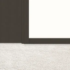 Reivilo Plinthes assorties pour bloc-porte Premium aspect cuir basalte