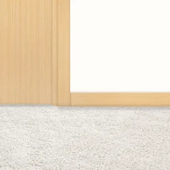 Reivilo Plinthes assorties pour bloc-porte Premium aspect chêne clair