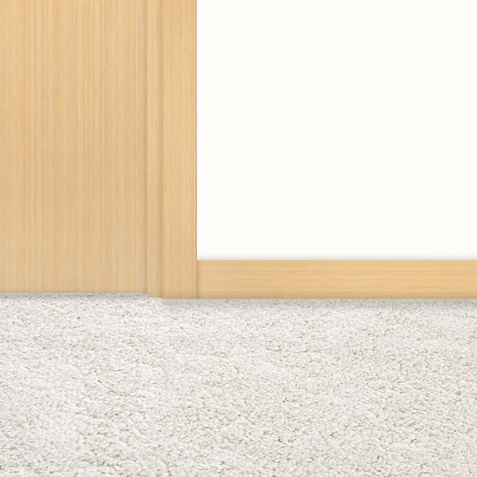 Reivilo Plinthes assorties pour bloc-porte Premium aspect chêne clair