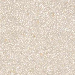 Plinthes pour Carrelage grès cérame effet terrazzo PORTOFINO - Crème - Sable - Plinthe 60x10 cm boîte de 01.02 ml - Crème - Sable-Gioia Materia Best