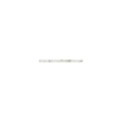 Gioia Materia Plinthes pour Carrelage grès cérame effet marbre INVISIBLE GOLD - Blanc - Plinthe 120x7.5 cm boîte de ml - Blanc