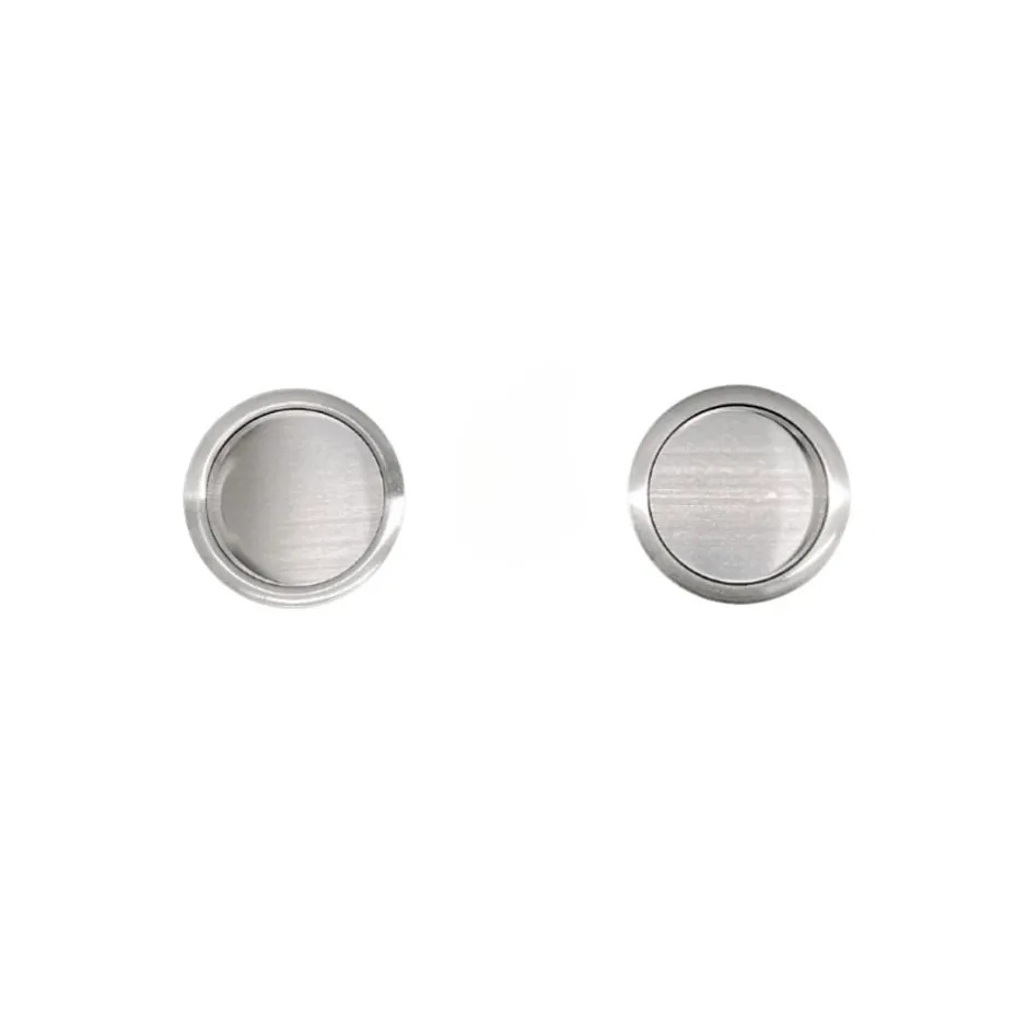 Poignée cuvette encastrée ronde pour porte coulissante-Reivilo Discount