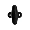 Cadap Poignée de Crémone, Aluminium, Noir laqué, pour Fenêtre, Ouverture et Fermeture