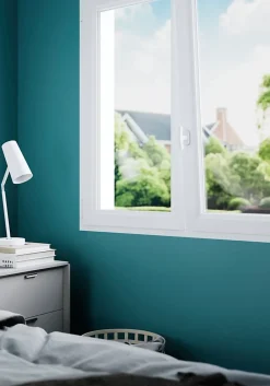 GoodHome Poignée de fenêtre Irvil blanc mat L.104.5 mm