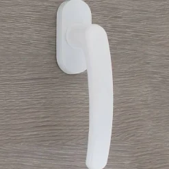 Poignée de fenêtre oscillo-battante PVC laqué blanc RAL 9016-Secury-T Outlet