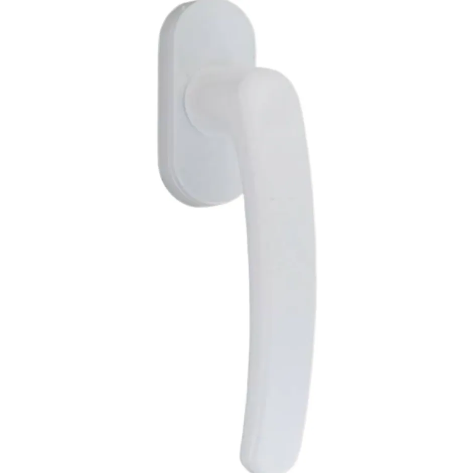 Secury-T Poignée de fenêtre oscillo-battante PVC laqué blanc RAL 9016