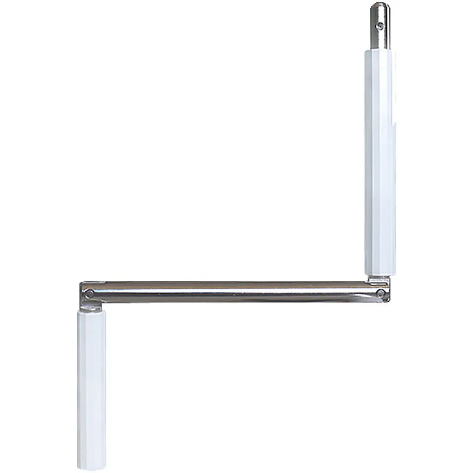 Geiger Poignée de manivelle, Acier, Gris, Diamètre 12 mm, pour Volet Roulant